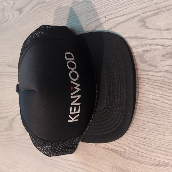 NWOT VTG 80's 90's Kenwood Car Stereo Audio Hat Snapback Trucker Mohr's Tag - Picture 1 of 4